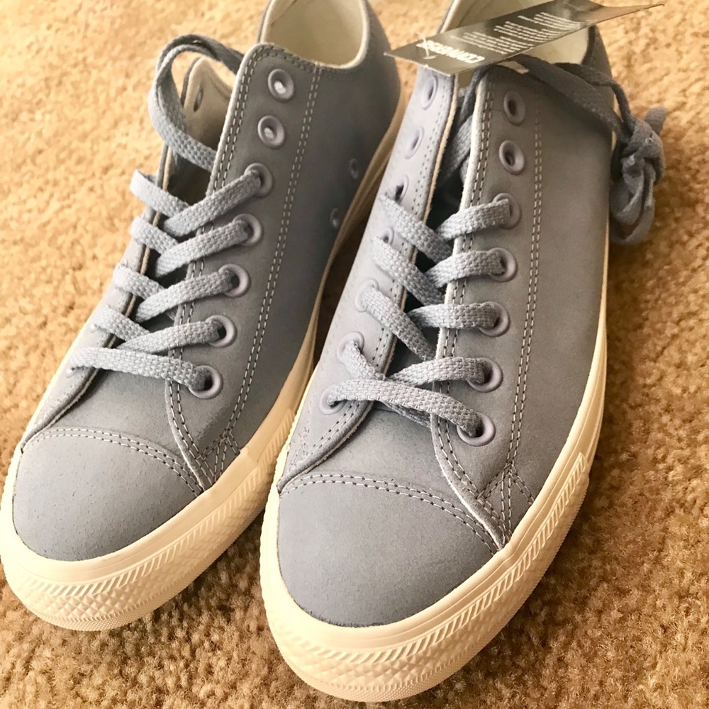 Gray Glacier Grey/driftwood All Star Leather - Picture 2 of 8